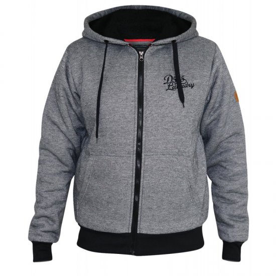 D555 William Sherpa Lined Hoodie - Sviitrid ja dressipluusid - Meeste suured kapuutsiga jakid suurustes 2XL – 14XL
