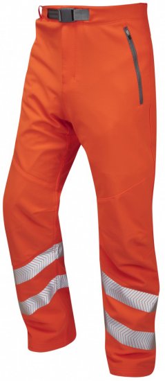 Leo Landcross Stretch Pants Hi-Vis Orange - Tööriided - Suured tööriided