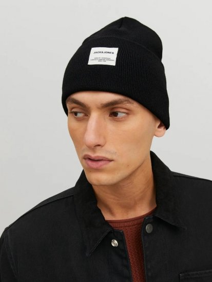 Jack & Jones Long Knit Müts Must - Mütsid - 